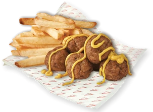 Frikadels 6 ədəd + FRİ Orta